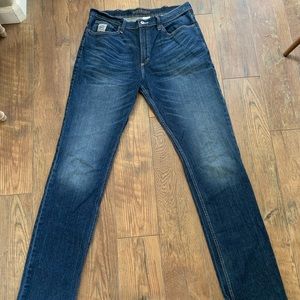 Men’s Cinch Silver label jeans, 36x38 slim fit